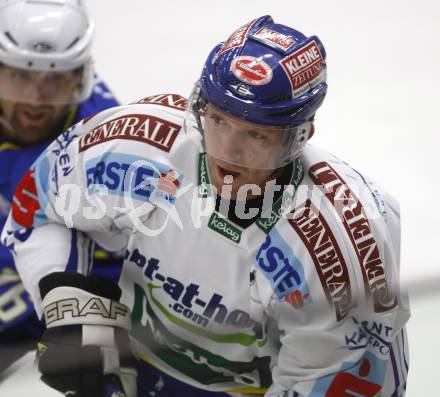 EBEL. Eishockey Bundesliga. Testspiel VSV gegen Medvedscak Zagreb. Mickey Elick (VSV). 
Foto: Kuess
---
pressefotos, pressefotografie, kuess, qs, qspictures, sport, bild, bilder, bilddatenbank