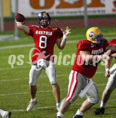 American Football. European Championship 2009. Oesterreich gegen Daenemark. Christoph Gross (Oesterreich). Wolfsberg, 22.8.2009.
Foto: Kuess
---
pressefotos, pressefotografie, kuess, qs, qspictures, sport, bild, bilder, bilddatenbank