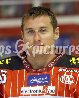 EBEL. Eishockey Bundesliga. KAC. Mannschaftsfototermin. Schuller David. Klagenfurt, am 24.8.2009.
Foto: Kuess 

---
pressefotos, pressefotografie, kuess, qs, qspictures, sport, bild, bilder, bilddatenbank