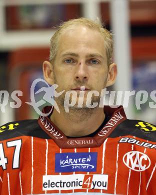 EBEL. Eishockey Bundesliga. KAC. Mannschaftsfototermin. Tory Jeff. Klagenfurt, am 24.8.2009.
Foto: Kuess 

---
pressefotos, pressefotografie, kuess, qs, qspictures, sport, bild, bilder, bilddatenbank