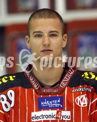 EBEL. Eishockey Bundesliga. KAC. Mannschaftsfototermin. Herburger Raphael. Klagenfurt, am 24.8.2009.
Foto: Kuess 

---
pressefotos, pressefotografie, kuess, qs, qspictures, sport, bild, bilder, bilddatenbank