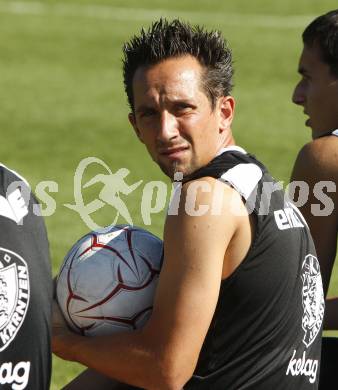 Fussball Bundesliga. Training SK Austria Kaernten. Matthias Dollinger. Moosburg, am 1.9.2009.
Foto: Kuess
---
pressefotos, pressefotografie, kuess, qs, qspictures, sport, bild, bilder, bilddatenbank