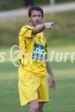 Fussball. Tipp3-Bundesliga. Testspiel. Austria Kaernten gegen Nova Gorica. Martin Hiden (Austria Kaernten). Ludmannsdorf, 3.9.2009. 
Foto: Kuess

---
pressefotos, pressefotografie, kuess, qs, qspictures, sport, bild, bilder, bilddatenbank