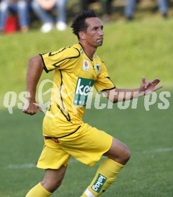 Fussball Bundesliga. Testspiel SK Austria Kaernten gegen NK Nova Gorica. Matthias Dollinger (Austria Kaernten). Ludmannsdorf, am 3.9.2009.
Foto: Kuess
---
pressefotos, pressefotografie, kuess, qs, qspictures, sport, bild, bilder, bilddatenbank