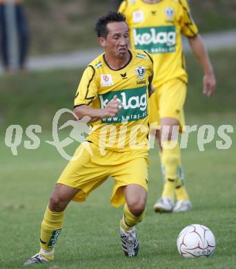 Fussball. Tipp3-Bundesliga. Testspiel. Austria Kaernten gegen Nova Gorica. Matthias Dollinger (Austria Kaernten). Ludmannsdorf, 3.9.2009. 
Foto: Kuess

---
pressefotos, pressefotografie, kuess, qs, qspictures, sport, bild, bilder, bilddatenbank