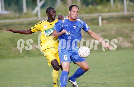 Fussball. Tipp3-Bundesliga. Testspiel. Austria Kaernten gegen Nova Gorica. Modou Jagne (Austria Kaernten). Ludmannsdorf, 3.9.2009. 
Foto: Kuess

---
pressefotos, pressefotografie, kuess, qs, qspictures, sport, bild, bilder, bilddatenbank