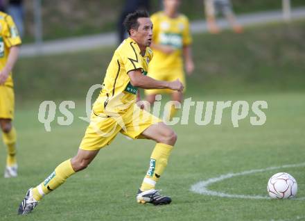 Fussball Bundesliga. Testspiel SK Austria Kaernten gegen NK Nova Gorica. Matthias Dollinger (Austria Kaernten). Ludmannsdorf, am 3.9.2009.
Foto: Kuess
---
pressefotos, pressefotografie, kuess, qs, qspictures, sport, bild, bilder, bilddatenbank