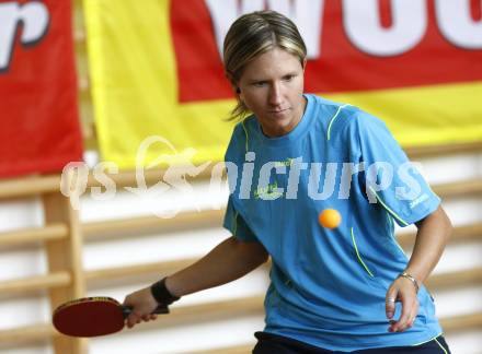 Tischtennis Bundesliga. TTC Villach. Katja Feldkircher. Villach, am 5.9.2009.
Foto: Kuess
---
pressefotos, pressefotografie, kuess, qs, qspictures, sport, bild, bilder, bilddatenbank