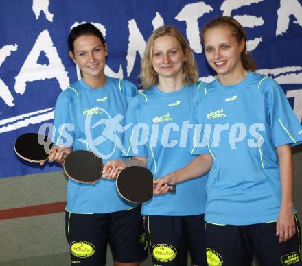 Tischtennis Bundesliga. TTC Villach.  Jana Medrikova,  Viera Majercikova, Lenka Kmotorkova,  . Villach, am 5.9.2009.
Foto: Kuess
---
pressefotos, pressefotografie, kuess, qs, qspictures, sport, bild, bilder, bilddatenbank