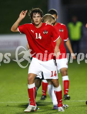 Fussball Laenderspiel U19 Oesterreich gegen Slowenien. Andreas Tiffner (Oesterreich). St. Veit, am 8.9.2009.
Foto: Kuess
---
pressefotos, pressefotografie, kuess, qs, qspictures, sport, bild, bilder, bilddatenbank