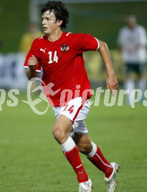 Fussball Laenderspiel U19 Oesterreich gegen Slowenien. Andreas Tiffner (Oesterreich). St. Veit, am 8.9.2009.
Foto: Kuess
---
pressefotos, pressefotografie, kuess, qs, qspictures, sport, bild, bilder, bilddatenbank