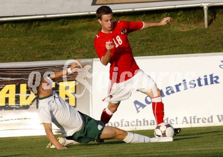 Fussball Laenderspiel U19 Oesterreich gegen Slowenien. Christian Klem (Oesterreich). St. Veit, am 8.9.2009.
Foto: Kuess
---
pressefotos, pressefotografie, kuess, qs, qspictures, sport, bild, bilder, bilddatenbank