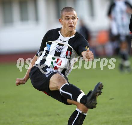 Fussball. Regionalliga.  WAC/St. Andrae gegen FC St. Veit.  Stefan Sebastian Korepp (WAC). Wolfsberg, 6.9.2009.
Foto: Kuess

---
pressefotos, pressefotografie, kuess, qs, qspictures, sport, bild, bilder, bilddatenbank