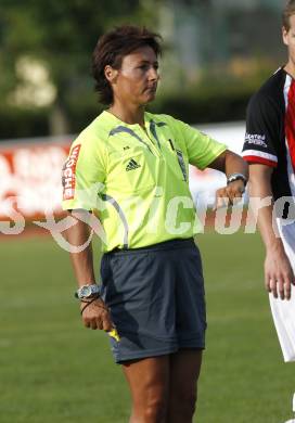 Fussball. Regionalliga.  WAC/St. Andrae gegen FC St. Veit.  Schiedsrichterin Tanja Schett. Wolfsberg, 6.9.2009.
Foto: Kuess

---
pressefotos, pressefotografie, kuess, qs, qspictures, sport, bild, bilder, bilddatenbank