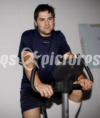 EBEL. Eishockey Bundesliga. Training VSV. Jonathan Ferland. Villach, am 8.9.2009.
Foto: Kuess
---
pressefotos, pressefotografie, kuess, qs, qspictures, sport, bild, bilder, bilddatenbank