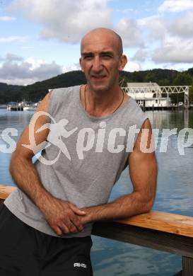 Basketball Bundesliga. Woerthersee Piraten. Trainer Nenad Videka. Klagenfurt, am 5.9.2009.
Foto: Kuess
---
pressefotos, pressefotografie, kuess, qs, qspictures, sport, bild, bilder, bilddatenbank