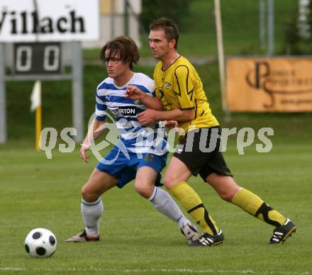 Fussball. KFV-Cup. Magdalen gegen VSV. Aigner Juergen (Magdalen), Banic Luka (VSV). Magdalen, 9.9.2009.
Foto: Kuess
---
pressefotos, pressefotografie, kuess, qs, qspictures, sport, bild, bilder, bilddatenbank