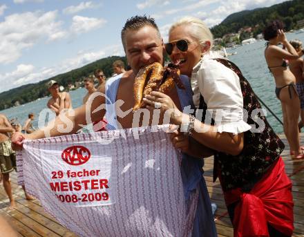 EBEL. Eishockey Bundesliga. KAC. Poecheim Erich. Velden, 25.7.2009.
Foto: Kuess
---
pressefotos, pressefotografie, kuess, qs, qspictures, sport, bild, bilder, bilddatenbank
