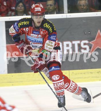 EBEL. Eishockey Bundesliga. KAC gegen Red Bull Salzburg. Stefan Geier (KAC). Klagenfurt, am 10.9.2009.
Foto: Kuess
---
pressefotos, pressefotografie, kuess, qs, qspictures, sport, bild, bilder, bilddatenbank