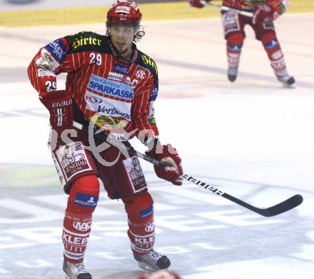 EBEL. Eishockey Bundesliga. KAC gegen Red Bull Salzburg. Christoph Brandner (KAC). Klagenfurt, am 10.9.2009.
Foto: Kuess
---
pressefotos, pressefotografie, kuess, qs, qspictures, sport, bild, bilder, bilddatenbank