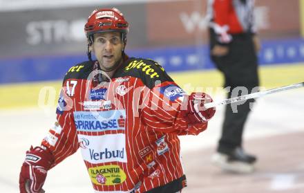 EBEL. Eishockey Bundesliga. KAC gegen Red Bull Salzburg. Jeffrey Tory (KAC). Klagenfurt, am 10.9.2009.
Foto: Kuess
---
pressefotos, pressefotografie, kuess, qs, qspictures, sport, bild, bilder, bilddatenbank