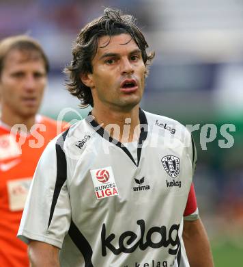 Fussball. Tipp3-Bundesliga. SK Austria Kelag Kaernten  gegen FK Austria Wien. Jocelyn Blanchard (Austria Kaernten). Klagenfurt, 12.9.2009. 
Foto: Kuess

---
pressefotos, pressefotografie, kuess, qs, qspictures, sport, bild, bilder, bilddatenbank
