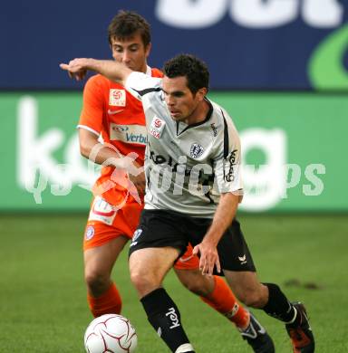 Fussball. Tipp3-Bundesliga. SK Austria Kelag Kaernten  gegen FK Austria Wien. Wolfgang Mair (Austria Kaernten). Klagenfurt, 12.9.2009. 
Foto: Kuess

---
pressefotos, pressefotografie, kuess, qs, qspictures, sport, bild, bilder, bilddatenbank