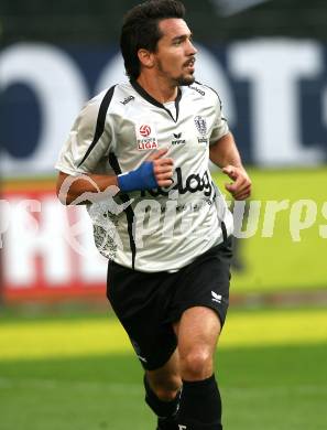 Fussball. Tipp3-Bundesliga. SK Austria Kelag Kaernten  gegen FK Austria Wien. Fernando Troyansky (Austria Kaernten). Klagenfurt, 12.9.2009. 
Foto: Kuess

---
pressefotos, pressefotografie, kuess, qs, qspictures, sport, bild, bilder, bilddatenbank