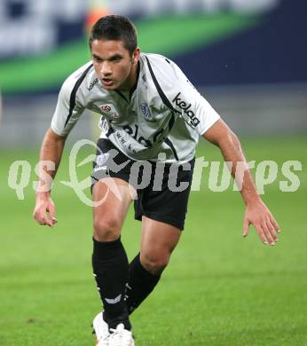 Fussball. Tipp3-Bundesliga. SK Austria Kelag Kaernten  gegen FK Austria Wien. Andre Schembri (Austria Kaernten). Klagenfurt, 12.9.2009. 
Foto: Kuess

---
pressefotos, pressefotografie, kuess, qs, qspictures, sport, bild, bilder, bilddatenbank