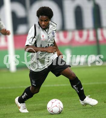 Fussball. Tipp3-Bundesliga. SK Austria Kelag Kaernten  gegen FK Austria Wien. Sandro Ferreira Da Silva (Austria Kaernten). Klagenfurt, 12.9.2009. 
Foto: Kuess

---
pressefotos, pressefotografie, kuess, qs, qspictures, sport, bild, bilder, bilddatenbank