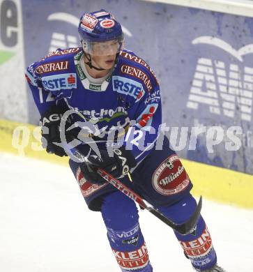 EBEL. Eishockey Bundesliga. VSV gegen Graz 99ers. Michael Raffl (VSV). Villach, am 13.9.2009.
Foto: Kuess
---
pressefotos, pressefotografie, kuess, qs, qspictures, sport, bild, bilder, bilddatenbank