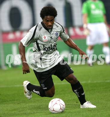 Fussball. Tipp3-Bundesliga. SK Austria Kelag Kaernten  gegen FK Austria Wien. Sandro Ferreira Da Silva (Austria Kaernten). Klagenfurt, 12.9.2009. 
Foto: Kuess

---
pressefotos, pressefotografie, kuess, qs, qspictures, sport, bild, bilder, bilddatenbank