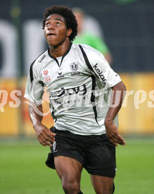 Fussball. Tipp3-Bundesliga. SK Austria Kelag Kaernten  gegen FK Austria Wien. Sandro Ferreira Da Silva (Austria Kaernten). Klagenfurt, 12.9.2009. 
Foto: Kuess

---
pressefotos, pressefotografie, kuess, qs, qspictures, sport, bild, bilder, bilddatenbank