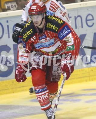 EBEL Eishockey Bundesliga. KAC gegen EHC Liwest Linz. Paul Schellander  (KAC). Klagenfurt, am 17.9.2009.
Foto: Kuess
---
pressefotos, pressefotografie, kuess, qs, qspictures, sport, bild, bilder, bilddatenbank