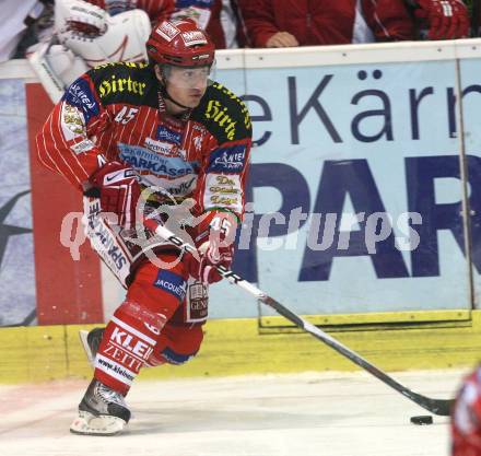 EBEL Eishockey Bundesliga. KAC gegen EHC Liwest Linz. David Schuller (KAC). Klagenfurt, am 17.9.2009.
Foto: Kuess
---
pressefotos, pressefotografie, kuess, qs, qspictures, sport, bild, bilder, bilddatenbank