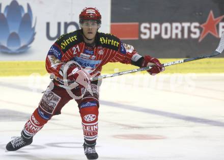 EBEL Eishockey Bundesliga. KAC gegen EHC Liwest Linz. Manuel Geier (KAC). Klagenfurt, am 17.9.2009.
Foto: Kuess
---
pressefotos, pressefotografie, kuess, qs, qspictures, sport, bild, bilder, bilddatenbank