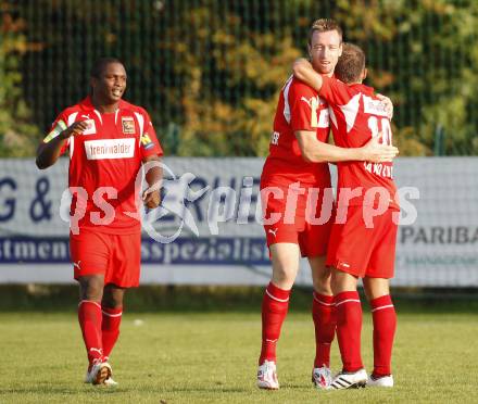 Fussball OEFB Cup. SAK Klagenfurt gegen Trenkwalder Admira. Jubel Admira. Klagenfurt, am 19.9.2009.
Foto: Kuess

---
pressefotos, pressefotografie, kuess, qs, qspictures, sport, bild, bilder, bilddatenbank