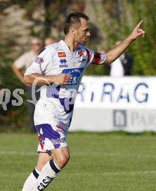 Fussball OEFB Cup. SAK Klagenfurt gegen Trenkwalder Admira. Torjubel Goran Jolic (SAK). Klagenfurt, am 19.9.2009.
Foto: Kuess
---
pressefotos, pressefotografie, kuess, qs, qspictures, sport, bild, bilder, bilddatenbank