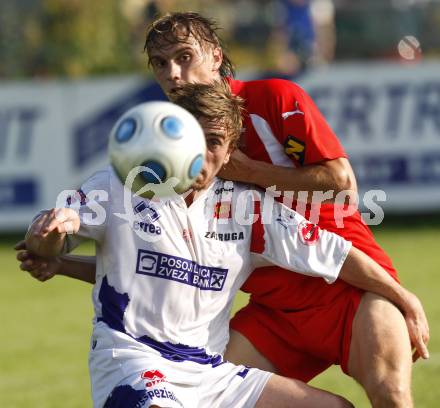 Fussball OEFB Cup. SAK Klagenfurt gegen Trenkwalder Admira. Grega Triplat (SAK), Martin Pusic (Admira). Klagenfurt, am 19.9.2009.
Foto: Kuess
---
pressefotos, pressefotografie, kuess, qs, qspictures, sport, bild, bilder, bilddatenbank