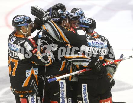 EBEL. Eishockey Bundesliga. VSV gegen EHC Liwest Linz. Torjubel (Linz). Villach, am 22.9.2009.
Foto: Kuess
---
pressefotos, pressefotografie, kuess, qs, qspictures, sport, bild, bilder, bilddatenbank