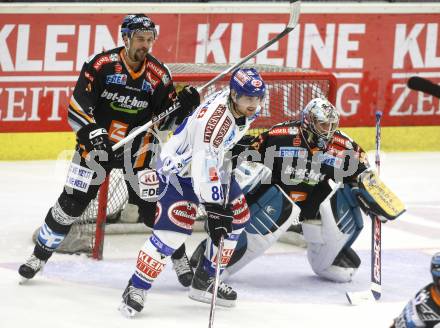 EBEL. Eishockey Bundesliga. VSV gegen EHC Liwest Linz. Jonathan Ferland (VSV), Darell Scoville, Alex Westlund (Linz). Villach, am 22.9.2009.
Foto: Kuess
---
pressefotos, pressefotografie, kuess, qs, qspictures, sport, bild, bilder, bilddatenbank