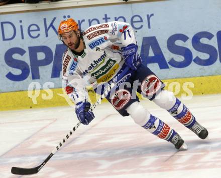 EBEL. Eishockey Bundesliga. VSV gegen EHC Liwest Linz. Kiel McLeod (VSV). Villach, am 22.9.2009.
Foto: Kuess 


---
pressefotos, pressefotografie, kuess, qs, qspictures, sport, bild, bilder, bilddatenbank