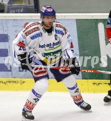 EBEL. Eishockey Bundesliga. VSV gegen EHC Liwest Linz. Mickey Elick (VSV). Villach, am 22.9.2009.
Foto: Kuess 


---
pressefotos, pressefotografie, kuess, qs, qspictures, sport, bild, bilder, bilddatenbank