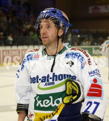 EBEL. Eishockey Bundesliga. VSV gegen EHC Liwest Linz. Wolfgang Kromp (VSV). Villach, am 22.9.2009.
Foto: Kuess 


---
pressefotos, pressefotografie, kuess, qs, qspictures, sport, bild, bilder, bilddatenbank