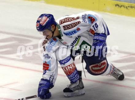 EBEL. Eishockey Bundesliga. VSV gegen EHC Liwest Linz. Stefan Bacher (VSV). Villach, am 22.9.2009.
Foto: Kuess 


---
pressefotos, pressefotografie, kuess, qs, qspictures, sport, bild, bilder, bilddatenbank