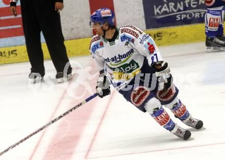 EBEL. Eishockey Bundesliga. VSV gegen EHC Liwest Linz. Wolfgang Kromp (VSV). Villach, am 22.9.2009.
Foto: Kuess 


---
pressefotos, pressefotografie, kuess, qs, qspictures, sport, bild, bilder, bilddatenbank