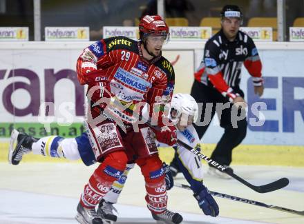 EBEL. Eishockey Bundesliga. KAC gegen KHL Medvescak Zagreb. Christoph Brandner (KAC). Klagenfurt, am 25.9.2009.
Foto: Kuess 

---
pressefotos, pressefotografie, kuess, qs, qspictures, sport, bild, bilder, bilddatenbank