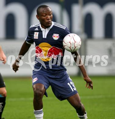 Fussball. Tipp3-Bundesliga. SK Austria Kelag Kaernten  gegen Red Bull Salzburg.  Somen Tchoyi (Red Bull Salzburg). Klagenfurt, 26.9.2009.
Foto: Kuess  

---
pressefotos, pressefotografie, kuess, qs, qspictures, sport, bild, bilder, bilddatenbank