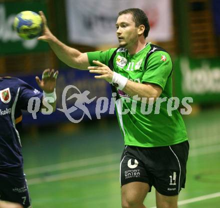 Handball. Bundesliga. HCK gegen SC Ferlach. Marko Kogelnik  (HCK).
Viktring, 19.9.2009.
Foto: Kuess
---
pressefotos, pressefotografie, kuess, qs, qspictures, sport, bild, bilder, bilddatenbank