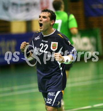 Handball. Bundesliga. HCK gegen SC Ferlach. Jernej Korosec (Ferlach).
Viktring, 19.9.2009.
Foto: Kuess
---
pressefotos, pressefotografie, kuess, qs, qspictures, sport, bild, bilder, bilddatenbank